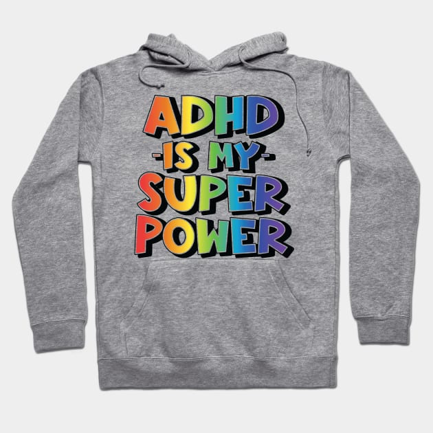 Adhd Hoodie by Bernesemountaindogstuff